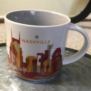 Starbucks 2015 YOU ARE HERE NASHVILLE 14 Oz mug